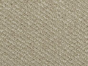 Rechteckige Draufsicht vom Vorwerk Telma Teppichboden in beige – zeitloser Teppichboden für vielseitige Einrichtungsideen